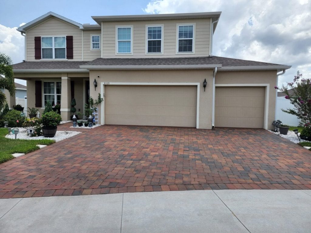 Epoxy flooring and concrete contractor services in Central Florida by Family C Multi Services LLC