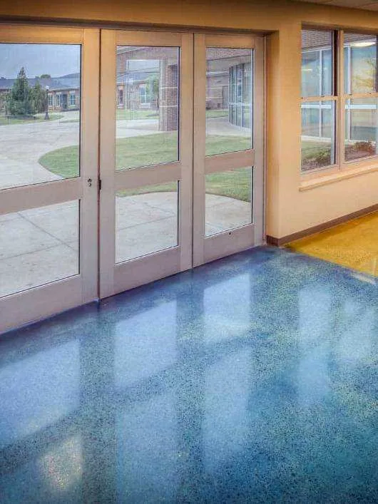 Epoxy flooring and concrete contractor services in Central Florida by Family C Multi Services LLC