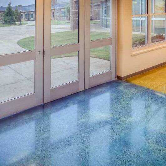 Epoxy flooring and concrete contractor services in Central Florida by Family C Multi Services LLC