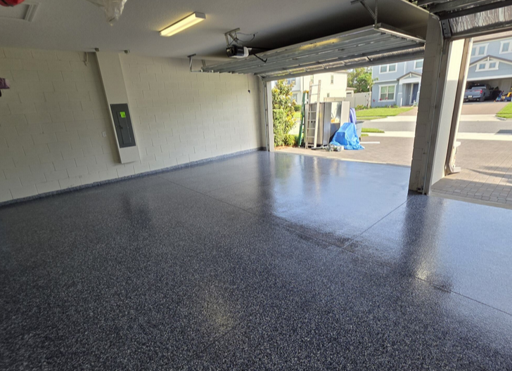 Epoxy flooring and concrete contractor services in Central Florida