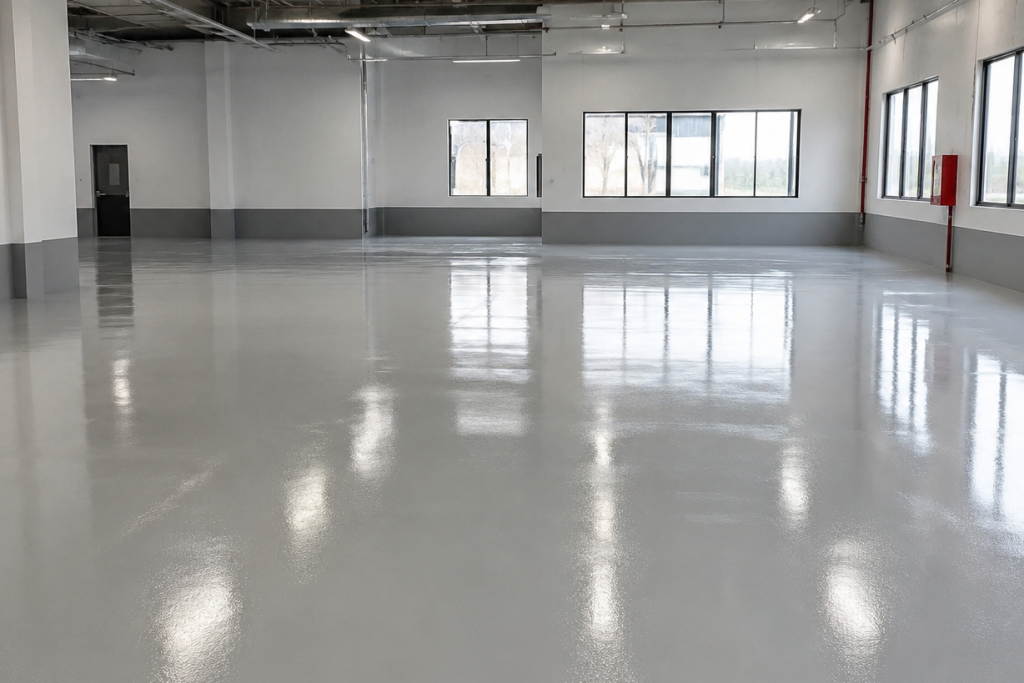 Epoxy flooring and concrete contractor services in Central Florida