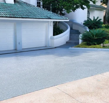 Epoxy flooring and concrete contractor services in Central Florida by Family C Multi Services LLC