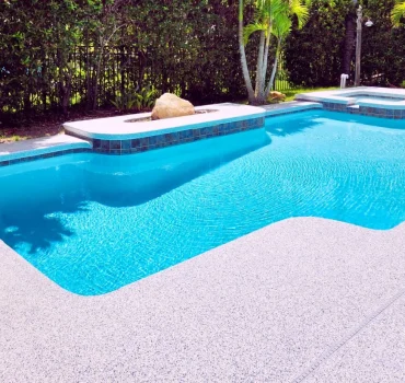 Epoxy flooring and concrete contractor services in Central Florida by Family C Multi Services LLC
